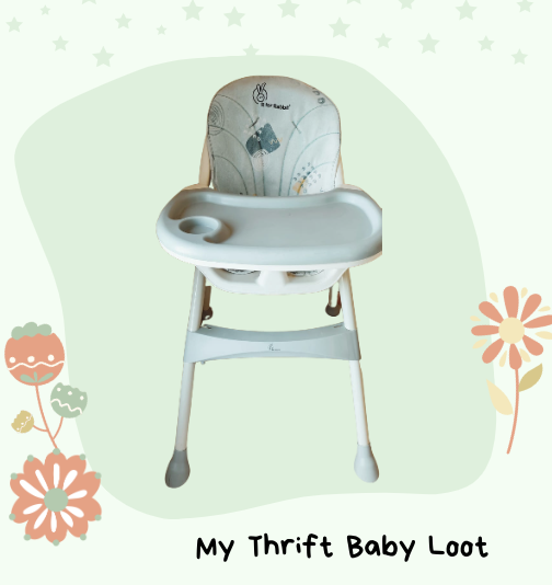 Preloved R for Rabbit high feeding chair ( Pune )